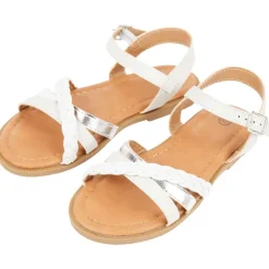 Merk Sandalen Roze,Taupe,Wit,Zilver Best
