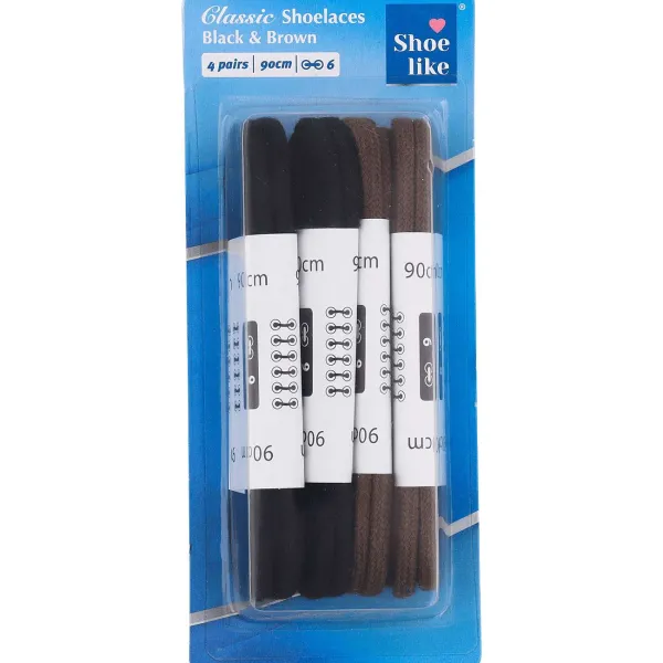 Merk Schoenveters Bruin,Zwart Best