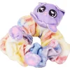 Schrunchmiez Scrunchie Blauw,Meerkleurig,Roze