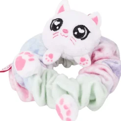 Schrunchmiez Scrunchie Blauw,Meerkleurig,Roze