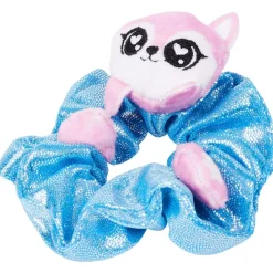 Schrunchmiez Scrunchie Blauw,Meerkleurig,Roze