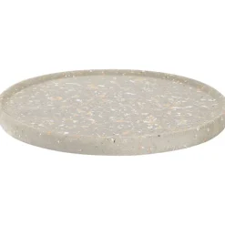 Merk Seasons & Style Rond Onderbord Grijs,Wit Clearance