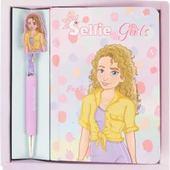 Office Essentials Selfie Girls Notitieboek Met Pen Clearance