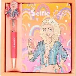 Office Essentials Selfie Girls Notitieboek Met Pen Clearance
