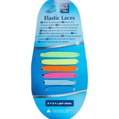 Merk Shoe Like Elastische Veters Blauw,Meerkleurig,Roze,Wit,Zwart New