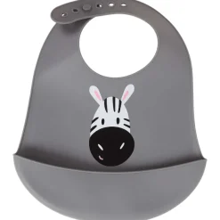 SuperTrash Siliconen Slabbetje Blauw,Grijs,Groen,Roze