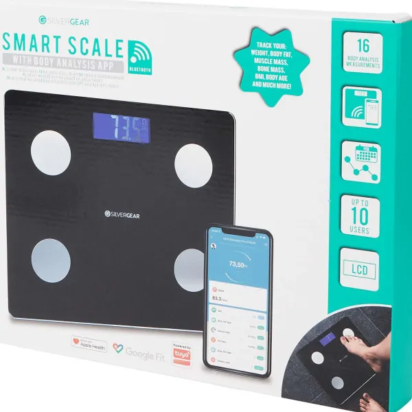 Kinzo Slimme Weegschaal Zwart Hot