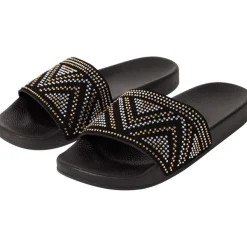 Merk Slippers Print,Grijs,Roze,Zwart Best