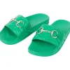 Merk Slippers Groen,Roze,Zwart Outlet