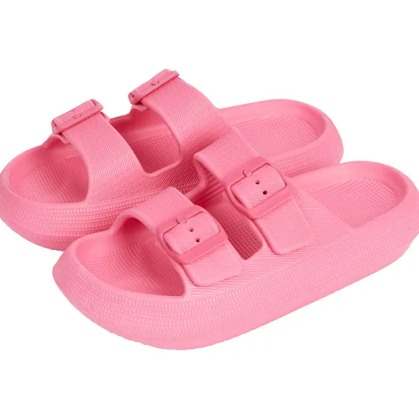 Merk Slippers Blauw,Roze Sale