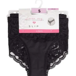 Australian Slips Meerkleurig,Zwart