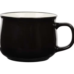 Merk Soepkom Wit,Zwart New