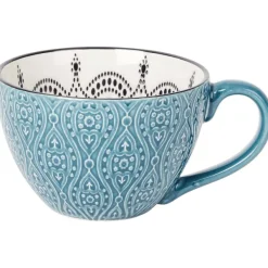 Merk Soepkom Inari Blauw,Bruin,Grijs,Groen,Wit New