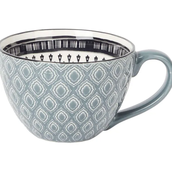 Merk Soepkom Inari Blauw,Bruin,Grijs,Groen,Wit New