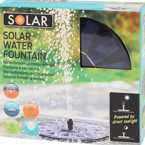 Merk Solar Fontein Zwart Online