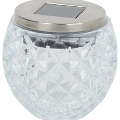 Merk Solar Glazen Lamp Op Zonne-Energie Transparant Best