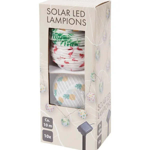 Merk Solar Lichtsnoer Meerkleurig Clearance