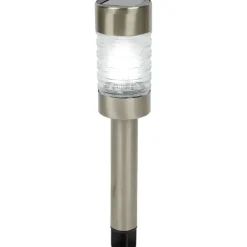 Merk Solar Tuinfakkel Zilver,Zwart Hot