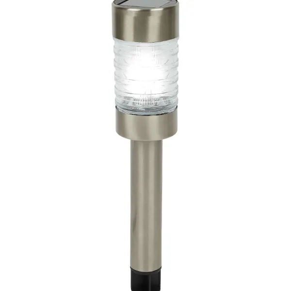 Merk Solar Tuinfakkel Zilver,Zwart Hot