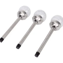 Merk Solar Tuinstekers Op Zonne-Energie Zilver Hot