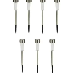 Merk Solar Tuinstekers Op Zonne-Energie Zilver Best