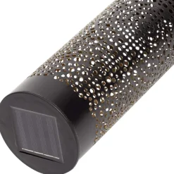 Merk Solarlamp Zwart New