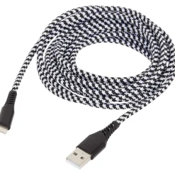 Sologic Laad- En Datakabel 8-Pins Grijs,Wit,Zwart