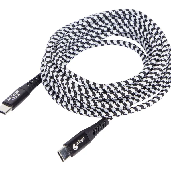 Sologic Laad- En Datakabel Usb-C Naar Usb-C Grijs,Wit,Zwart Sale