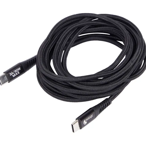 Sologic Laad- En Datakabel Usb-C Naar Usb-C Grijs,Wit,Zwart Sale