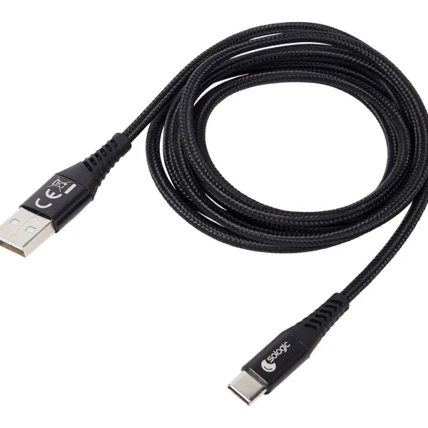 Sologic Laad- En Datakabel Usb-C Goud,Grijs,Paars,Roze,Zwart Best