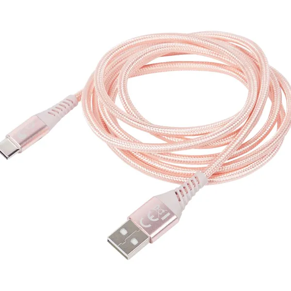 Sologic Laad- En Datakabel Usb-C Goud,Grijs,Paars,Roze,Zwart Best