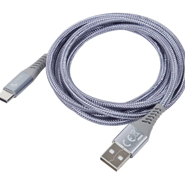 Sologic Laad- En Datakabel Usb-C Goud,Grijs,Paars,Roze,Zwart Best