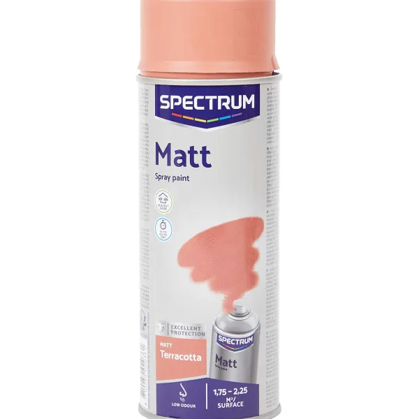 Spectrum Matte Spuitverf Terracotta Oranje