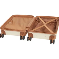 Spilbergen Koffer Milan Beige,Roze Discount