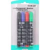 Edding Stanger Permanent Markers Zwart,Blauw,Groen,Rood Hot