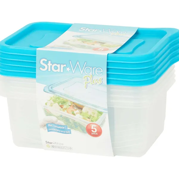 Lock & Lock Star Ware Vershouddozen Blauw