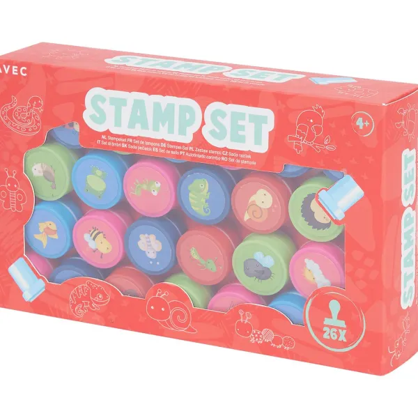 Van Bleiswijck Stempelset Meerkleurig Clearance