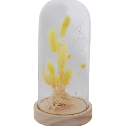 Merk Stolp Met Droogbloemen En Licht Beige,Geel,Roze Sale