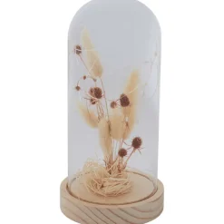 Merk Stolp Met Droogbloemen En Licht Beige,Geel,Roze Sale