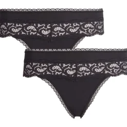 Australian Strings Met Kant Meerkleurig,Roze,Zwart Discount