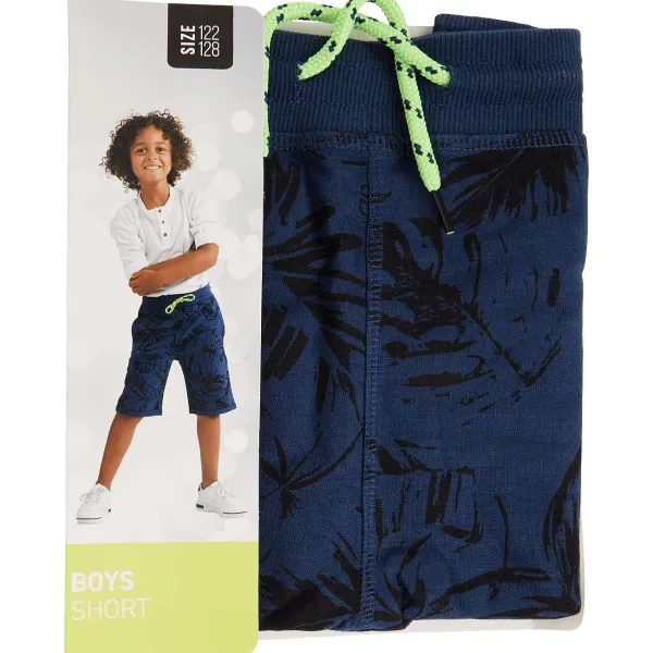 SuperTrash Sweatshort Blauw,Bruin,Grijs,Print Discount