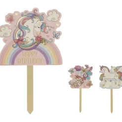 Merk Taarttoppers Print,Meerkleurig Hot