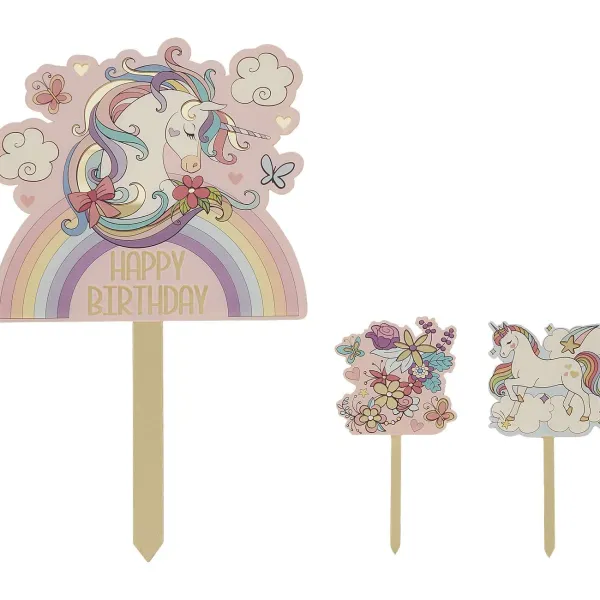 Merk Taarttoppers Print,Meerkleurig Hot