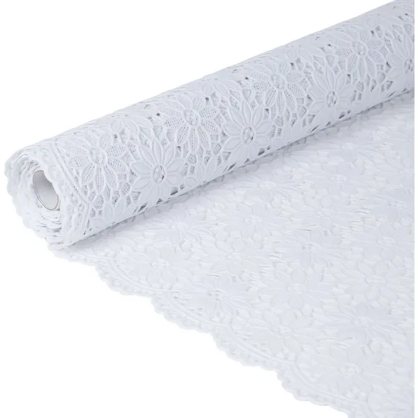 Merk Tafelloper Met Kant Grijs,Wit,Zilver,Zwart Discount