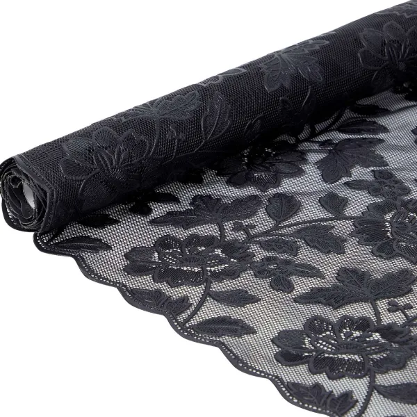 Merk Tafelloper Met Kant Grijs,Wit,Zilver,Zwart Discount