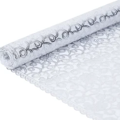 Merk Tafelloper Met Kant Grijs,Wit,Zilver,Zwart Discount