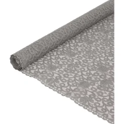 Merk Tafelloper Met Kant Grijs,Wit,Zilver,Zwart Discount