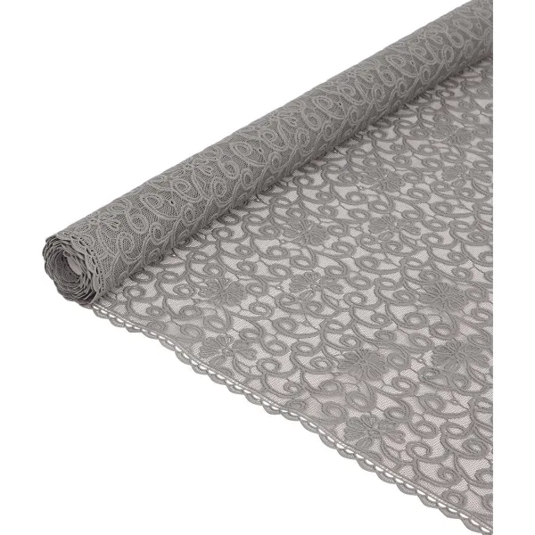 Merk Tafelloper Met Kant Grijs,Wit,Zilver,Zwart Discount