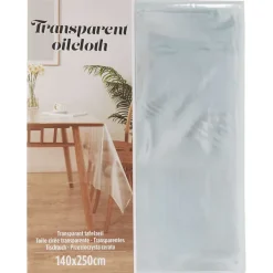 Merk Tafelzeil Transparant Clearance