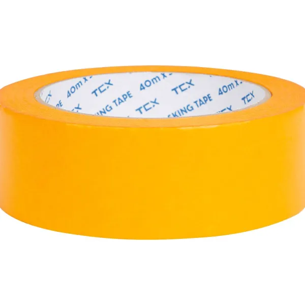 TCX Afplaktape Geel Hot